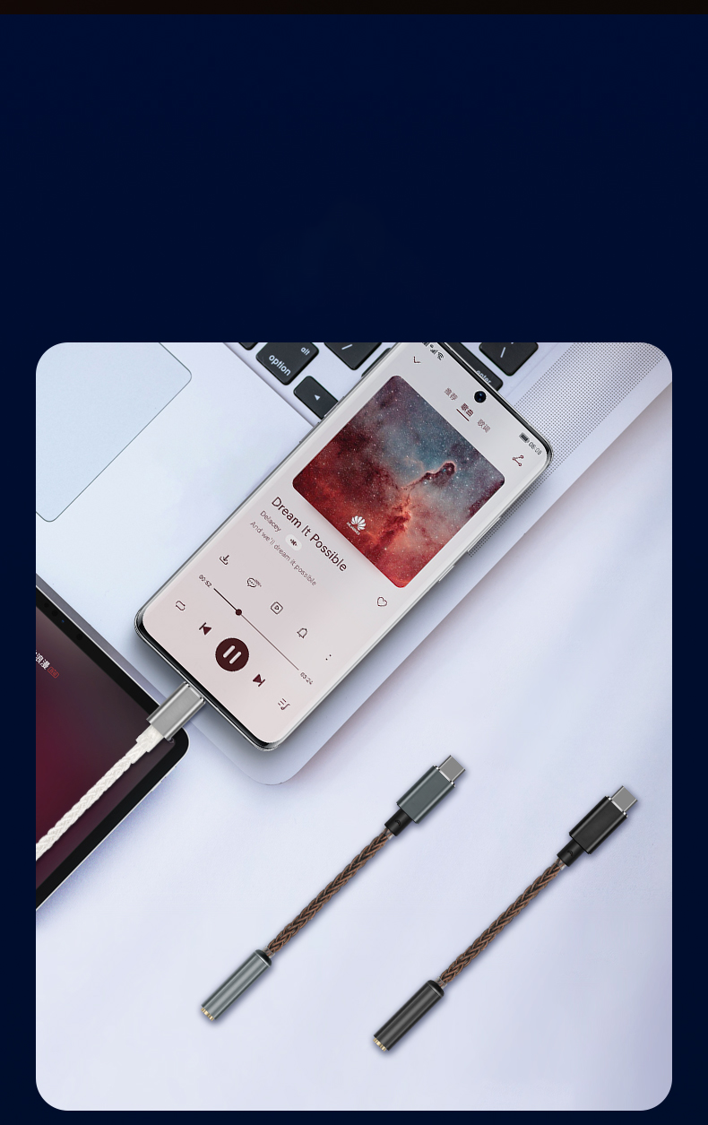 USB-C to 3.5 mm headphone jack adapter(pic7)